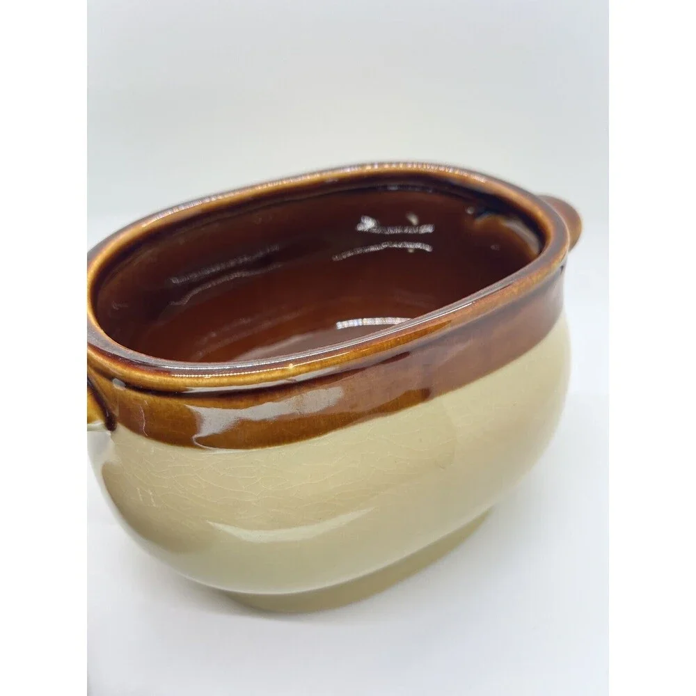 Vintage Oven Proof Country Wheat Gravy Tureen with Lid (No Ladel)